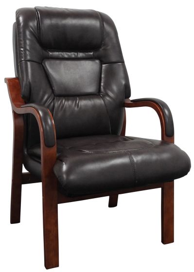 BLACK HIGH CLERK ORTHOPEDIC CHAIR