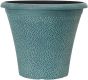 14.5" RD. INDIGO GREEN APRIL PLANTER