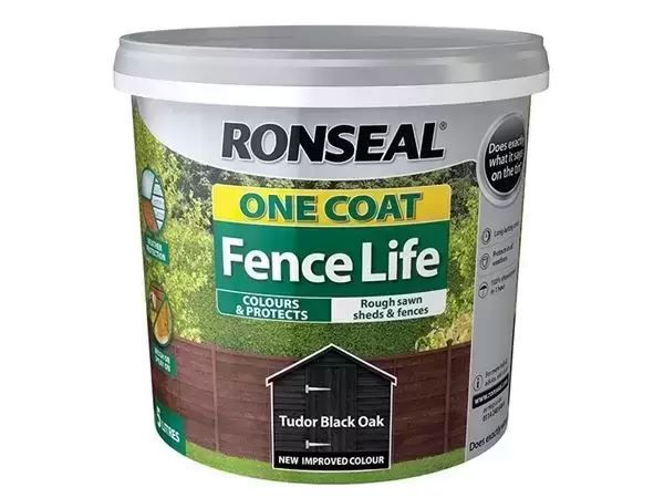 5LT RONSEAL FENCELIFE BLACK