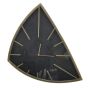 57x52 GOLD TEARDROP WALL CLOCK 