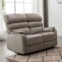 SAVOY TAUPE E/RECLINING 2 SEATER SOFA