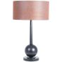 65cm LG BALL T/LAMP w/ TAN SHADE