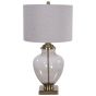 75cm PERUGIA A/Q BRASS T/LAMP