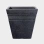 34X34X35cm PIAZZA SQ PLANT POT GRANITE