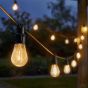 SET 20 VINTAGE FESTOON STRING LIGHTS