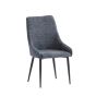 CHARLOTTE DEEP BLUE DINING CHAIR