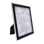 8x10 SILVER P/FRAME w/ NAVY VELVET