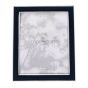 8x10 SILVER P/FRAME w/ NAVY VELVET