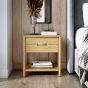 FLORIDA 2 DWR BEDSIDE CHEST w/SHELF