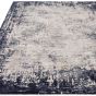 120x170 KUZA NAVY BORDER RUG