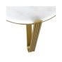 YOHAN WHITE MARBLE LAMP TABLE