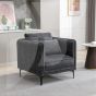 LANDON ARMCHAIR DARK GREY