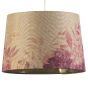 12" ROSE DRUM SHADE - GOLD INNER