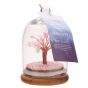 ROSE QUARTZ GEMSTOME DOME TREE