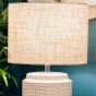 44cm HAZEL T/LAMP CREAM