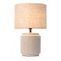 44cm HAZEL T/LAMP CREAM