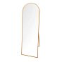 160cm MODENA GOLD FLOOR STANDING MIRROR