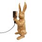 36cm GOLD HARE T/LAMP