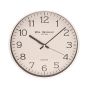 30cm SLIM LINE WHITE CASED WALL CLOCK