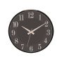 31cm SLIM LINE BLACK DIAL WALL CLOCK