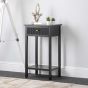 LINDON 1 DRAWER END TABLE BLACK