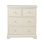 LINDON 4 DRAWER CHEST CABINET WHITE