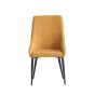 CHARLOTTE MUSTARD DINING CHAIR