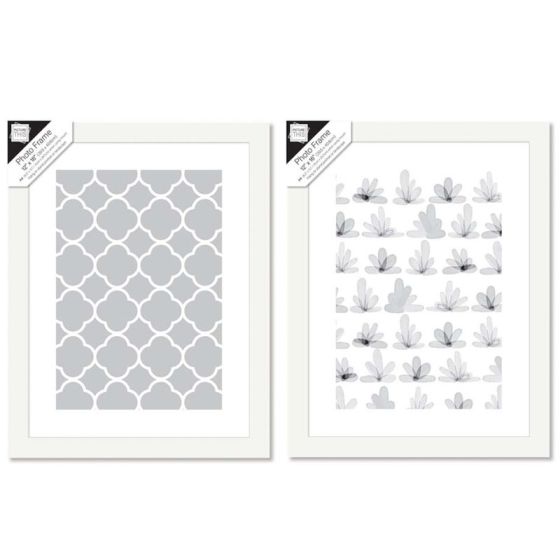 12x16 WHITE BASICS P/FRAME