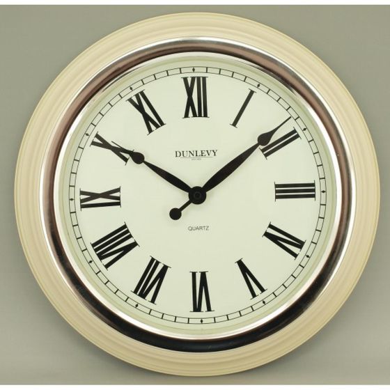 CREAM CLASSIC WALL CLOCK