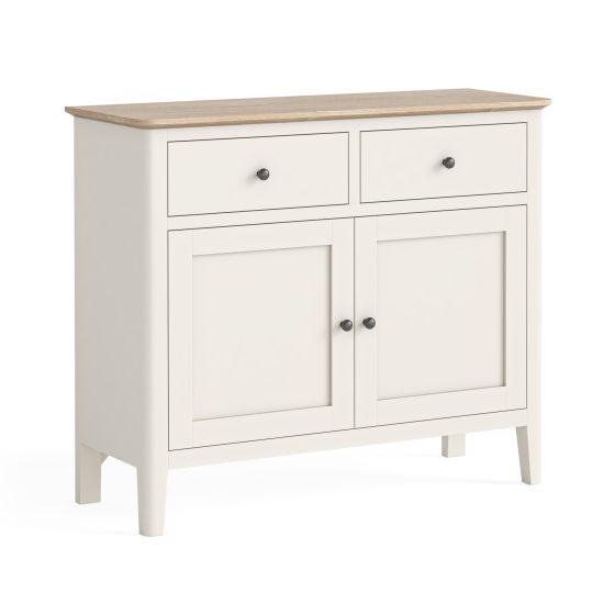 MARLOW 2 DOOR 2 DWR SIDEBOARD - COCONUT WHITE