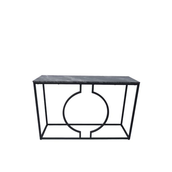 ALORA BLACK CONSOLE TABLE