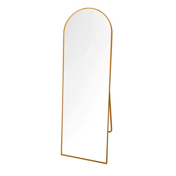 160cm MODENA GOLD FLOOR STANDING MIRROR