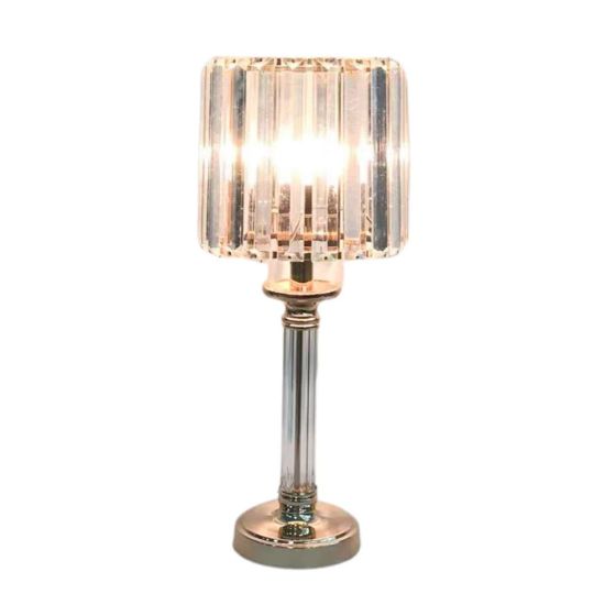 40cm IMOGEN GOLD GLASS T/LAMP 