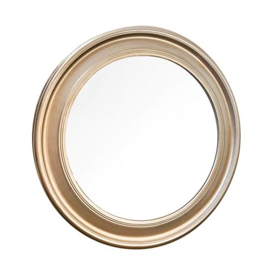 90cm MACY ROUND CHAMP WALL MIRROR