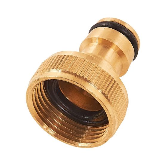 3/4" BRASS TAP/HOSE CONNECTOR