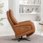 PRESTIGE CAMEL SWIVEL ARMCHAIR