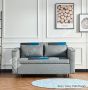 ASPEN SOFA BED TEAL / GREY