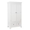 SAM WHITE 2 DOOR WARDROBE