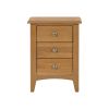 KILKENNY OAK LARGE 3 DWR BEDSIDE CHEST