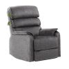 SAVOY GREY ELECTRIC RECLINING ARMCHAIR