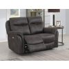 CLAREMONT GREY 2 SEATER E/RECLINING SOFA