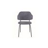 BLAKE DARK GREY DINING CHAIR