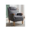 LISBON FIRESIDE ARMCHAIR - GREY