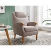 LISBON FIRESIDE ARMCHAIR - NATURAL