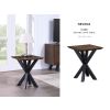 NEVADA SQ LAMP TABLE - PARQUET TOP