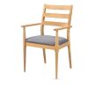 ORLANDO OAK DINING CARVER CHAIR