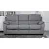 NORDIC GREY FIXED 3 SEATER SOFA