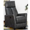 LOMOND GREY RECLINING ARMCHAIR