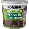 5LT RONSEAL FENCELIFE DARK OAK