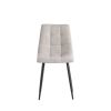 ESME FABRIC DINING CHAIR - LINEN